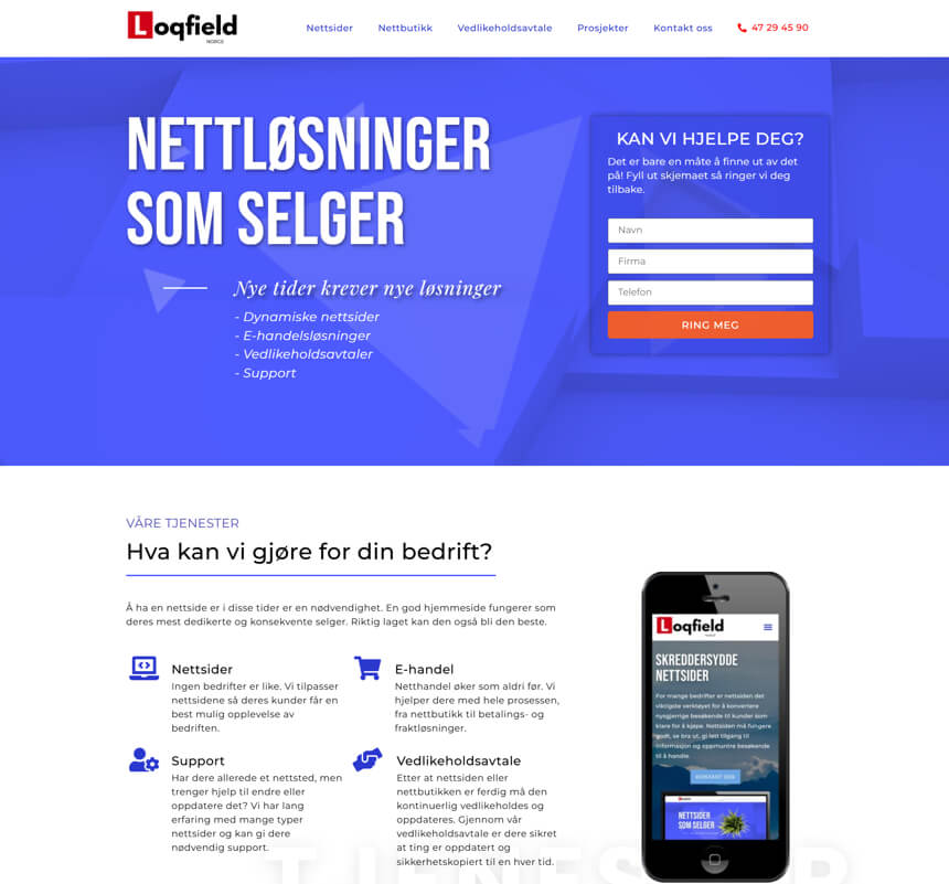 Nettsider for bedrifter i Enebakk som ønsker å nå flere kunder online.