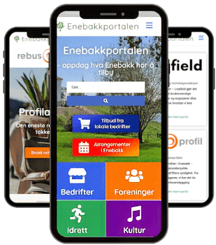 Enebakkportalen på mobil